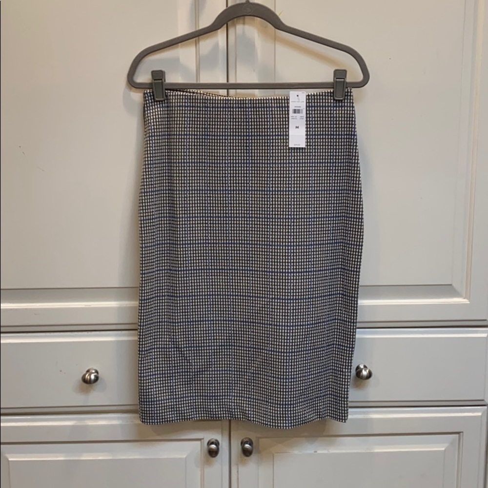 Ann Taylor - Striped Pencil Skirt